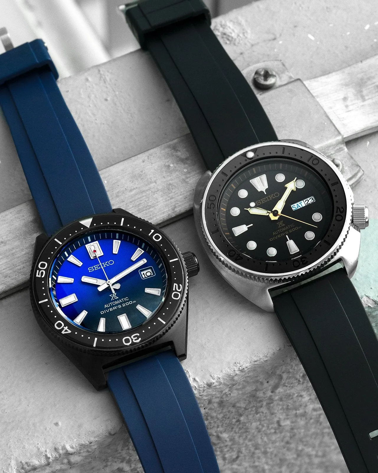 FLEX RUBBER STRAP - BLUE