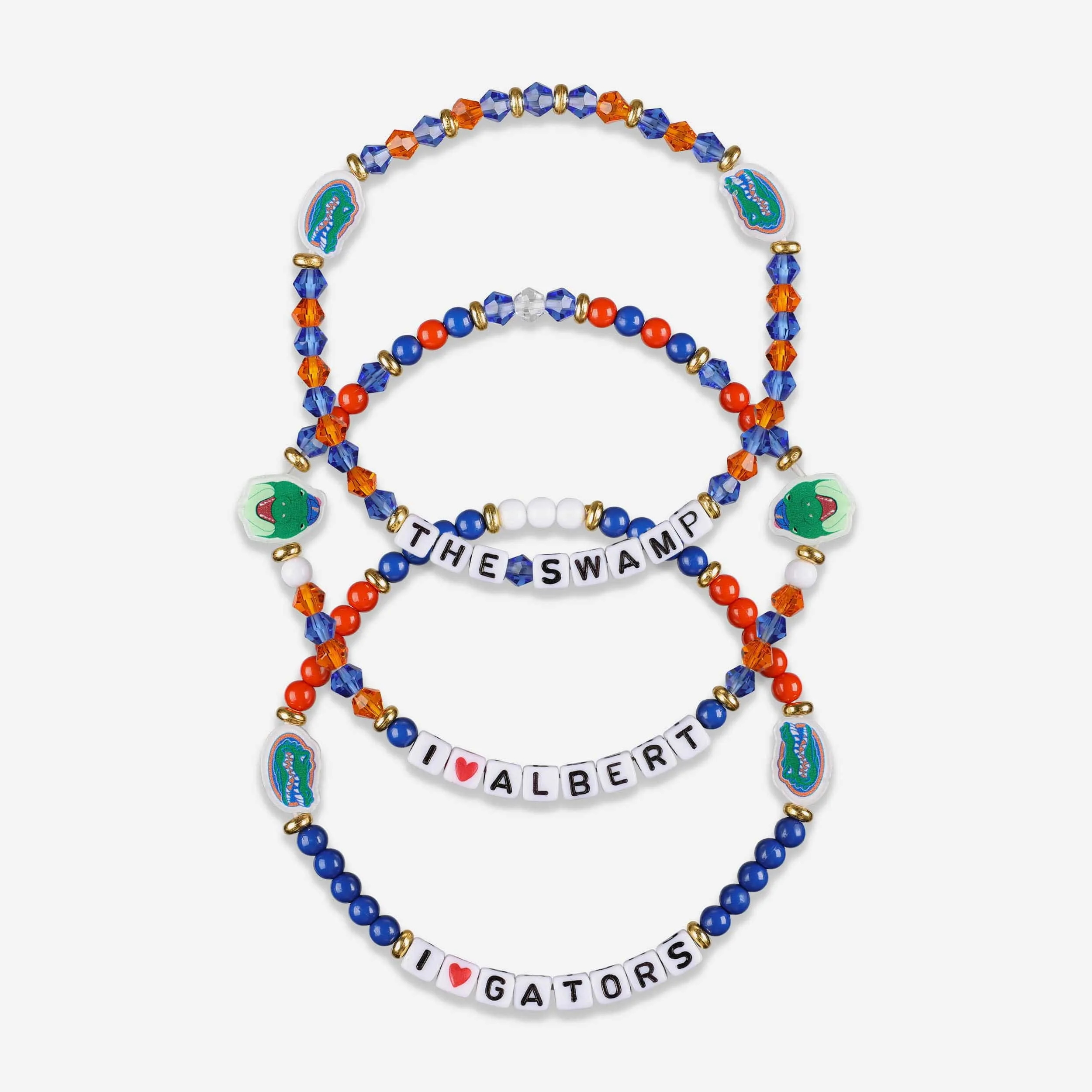 Florida Gators 3 Pack Friendship Bracelet