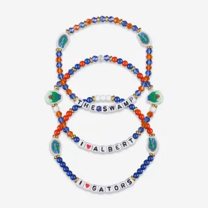 Florida Gators 3 Pack Friendship Bracelet