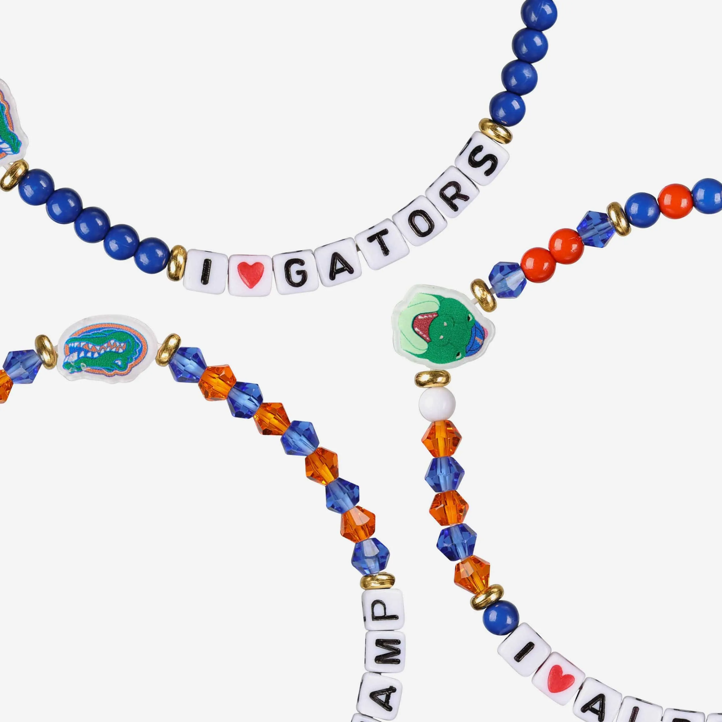 Florida Gators 3 Pack Friendship Bracelet