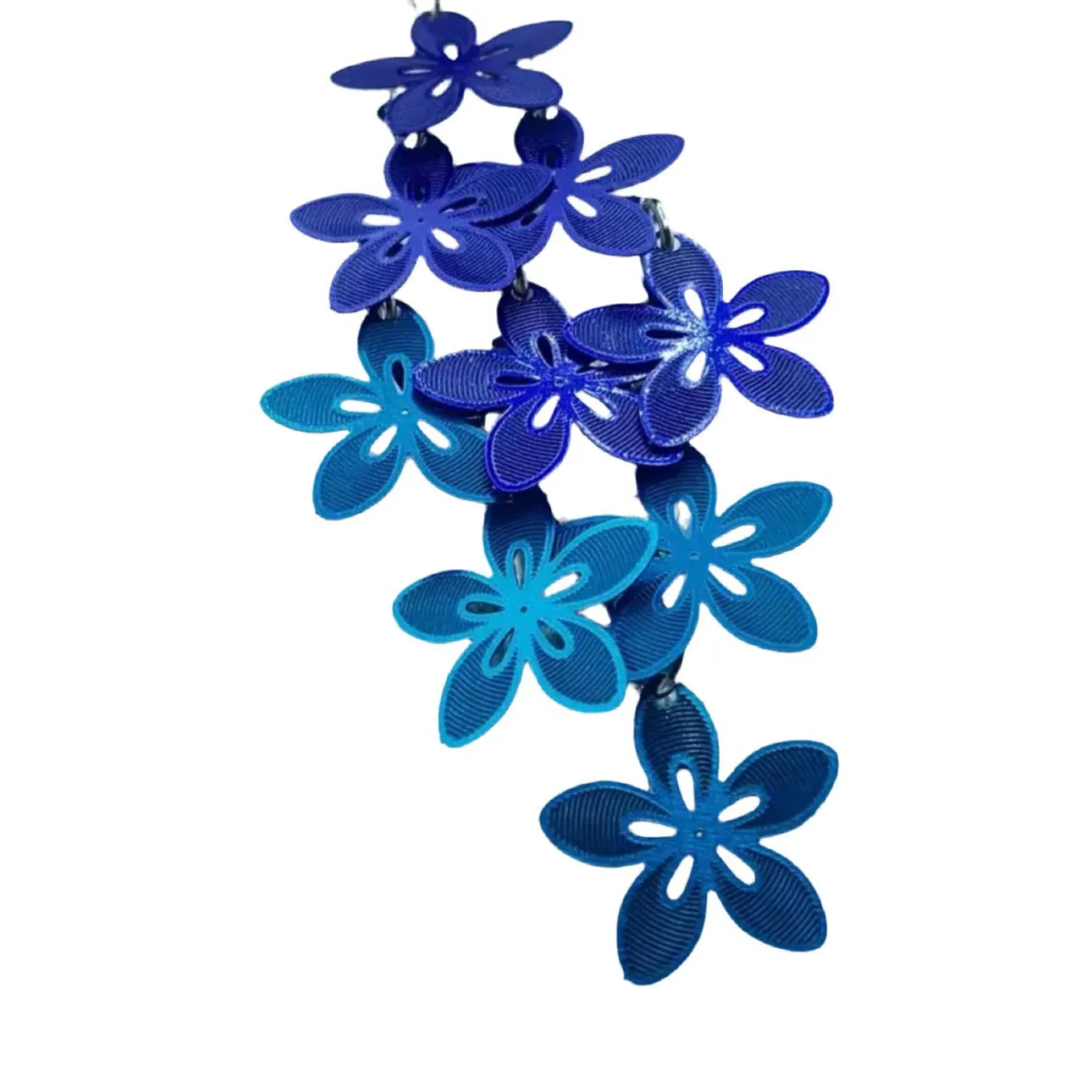Flowers Purple Earrings