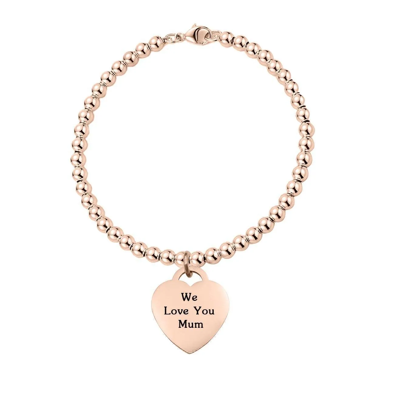 Forever In My Heart Charm Bracelet