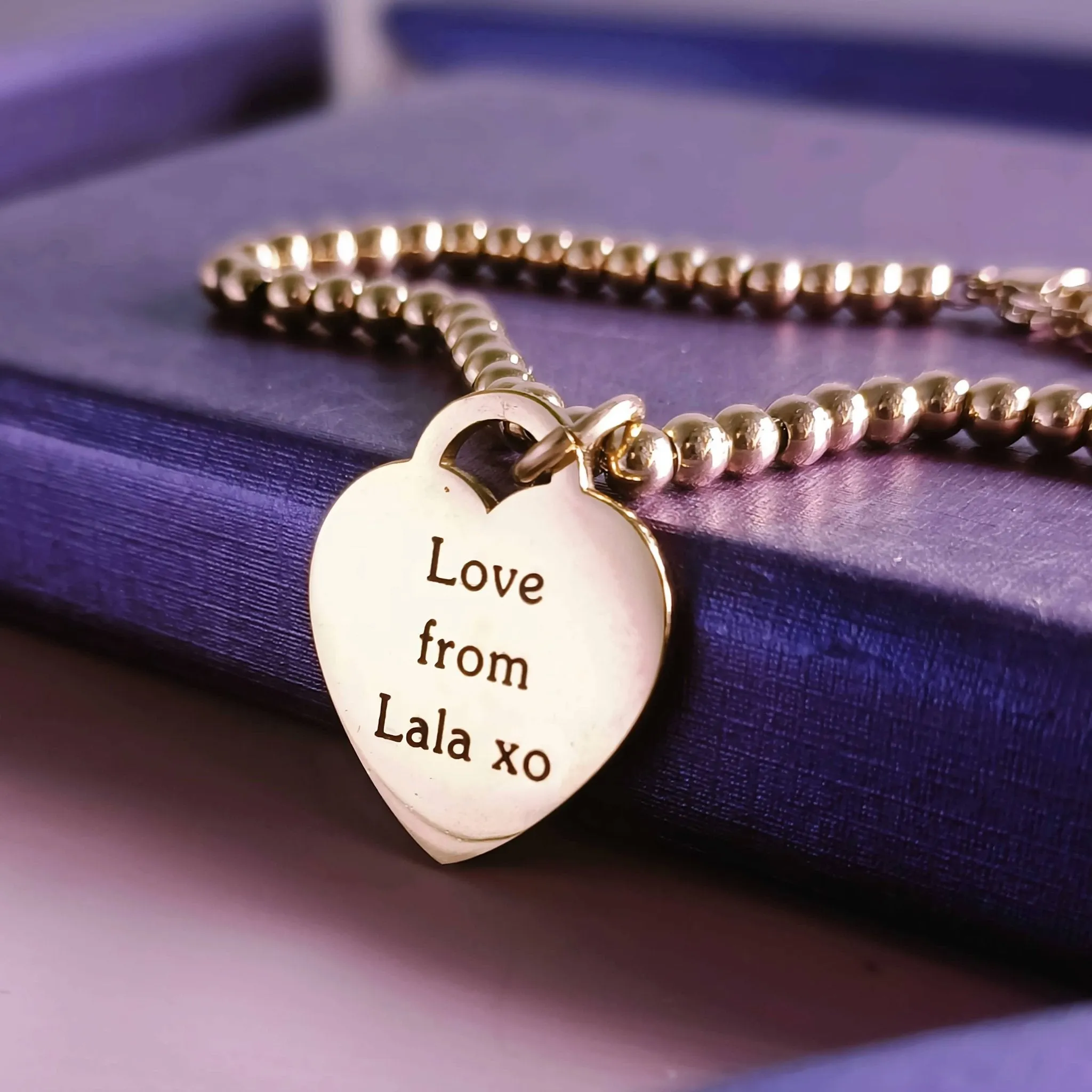 Forever In My Heart Charm Bracelet
