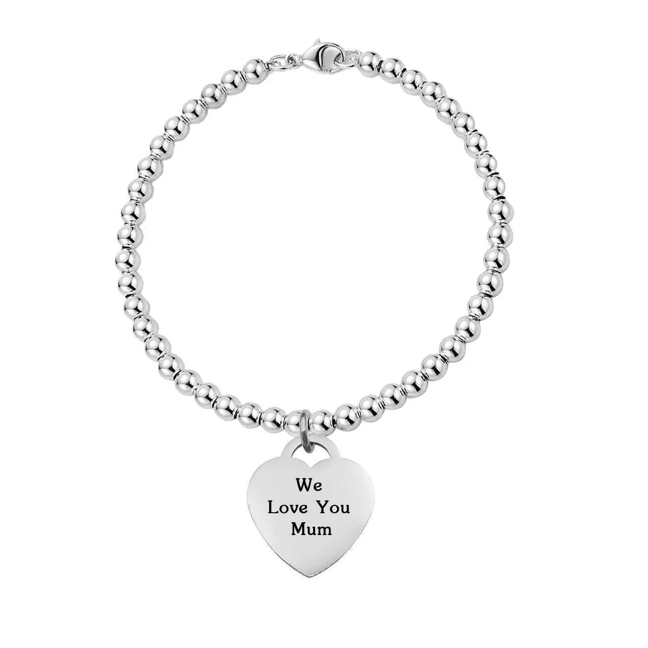 Forever In My Heart Charm Bracelet