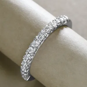 French-Set Diamond Band By Us!