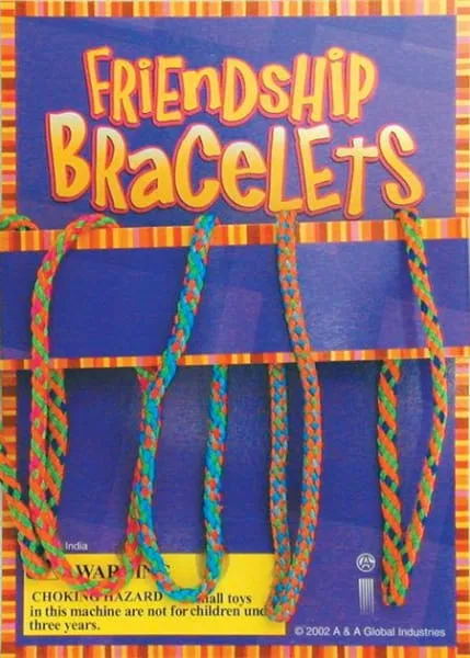 Friendship Bracelets in 1 inch Toy Capsules