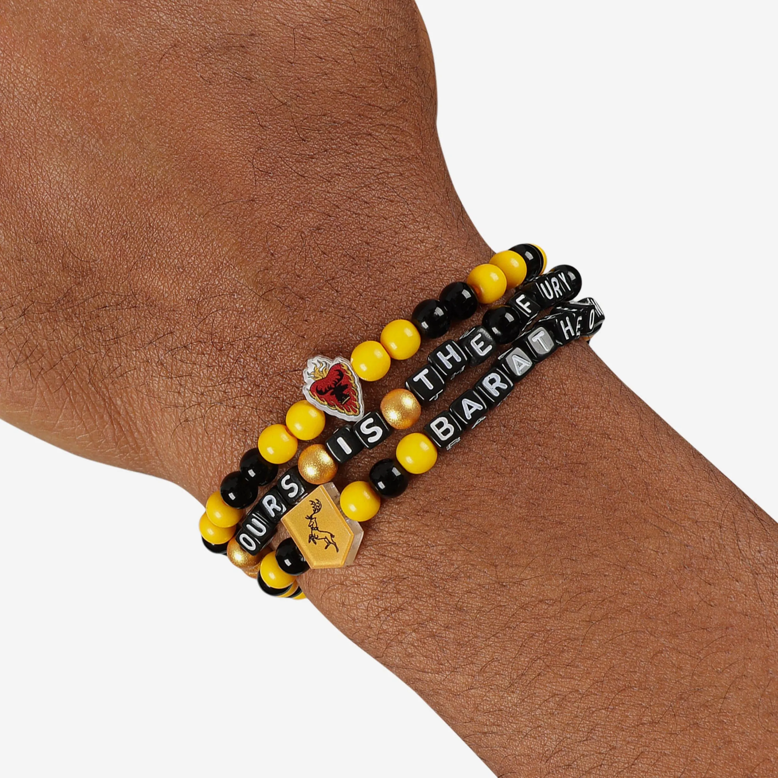 Game of Thrones™ House Baratheon 3 Pack Beaded Friendship Bracelet
