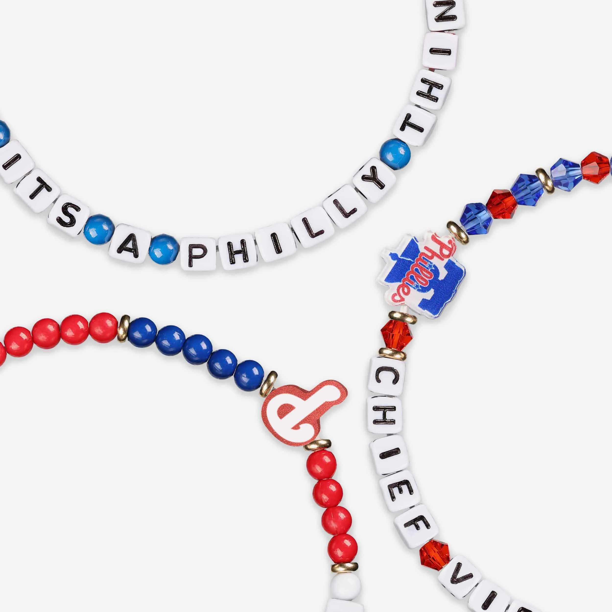 Garrett Stubbs Philadelphia Phillies 3 Pack Player Friendship Bracelet
