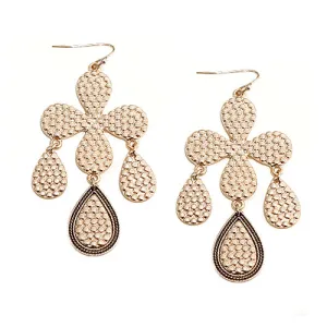 GOLD EARRING  #FW1200977 (AG2)