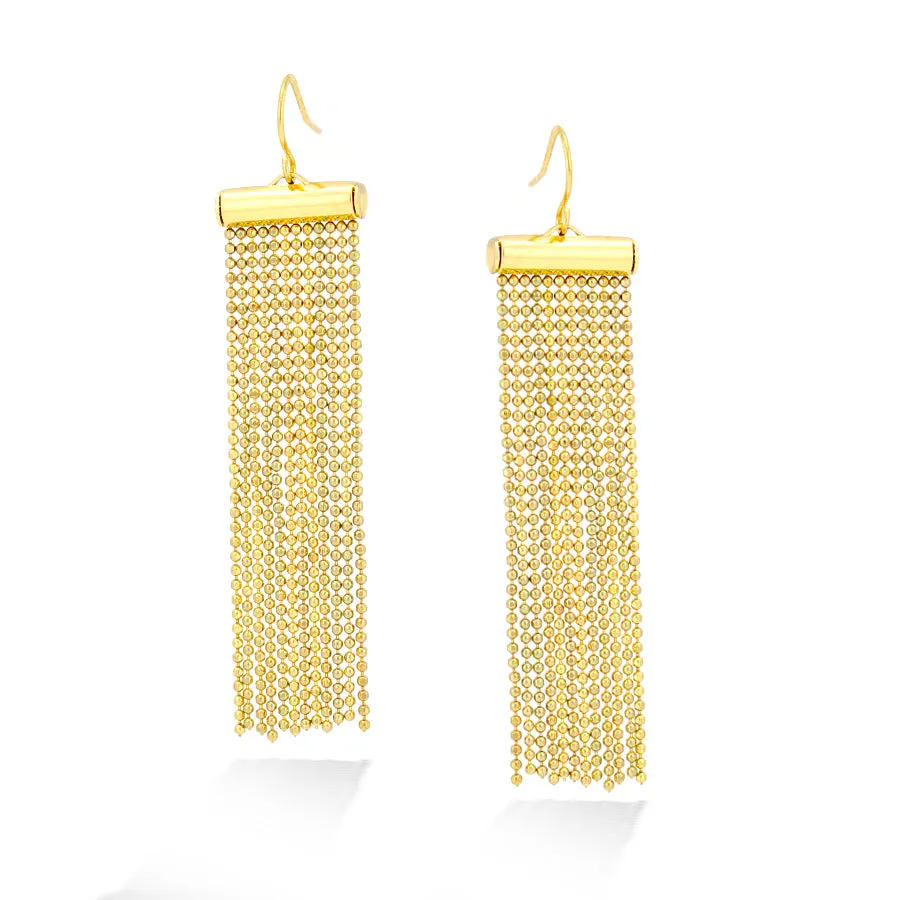 GOLD EARRINGS #HNE4162-1_GLD (NF10)