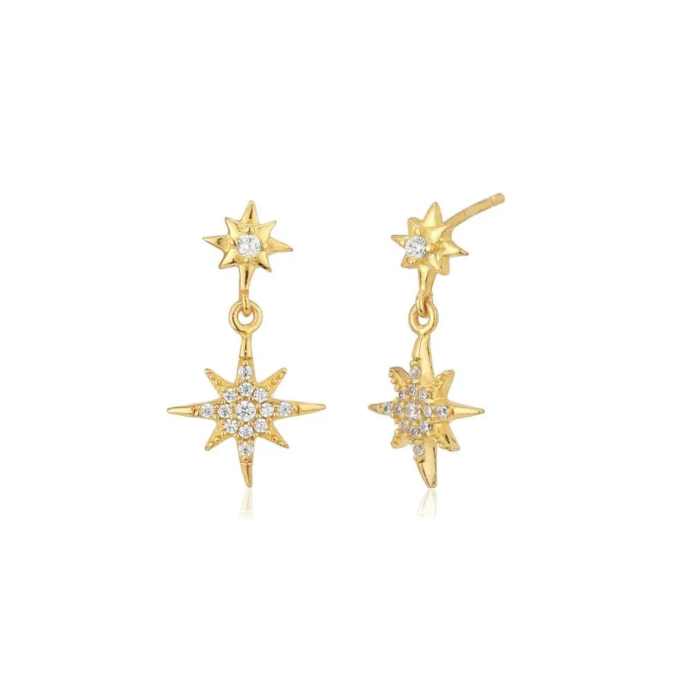 Gold Plated Stylish Handcraft Tassel Drop Earring For Women