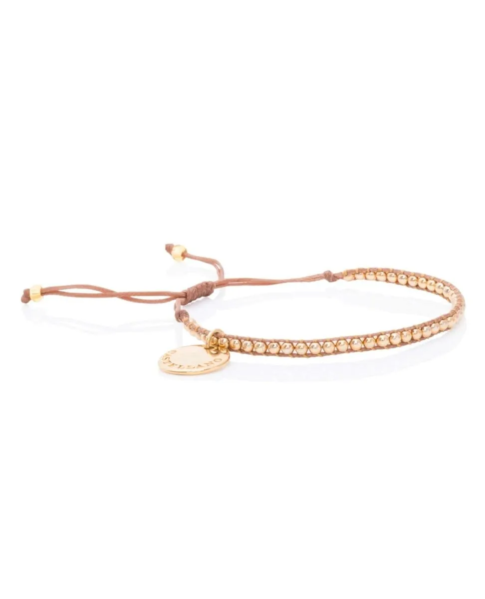Gold Power Bracelet Beige