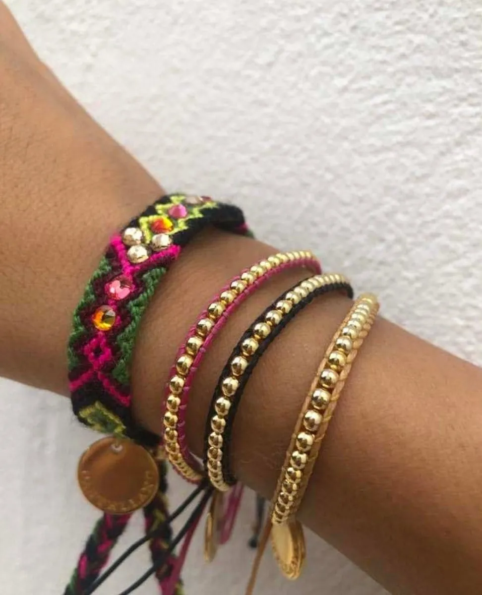 Gold Power Bracelet Beige