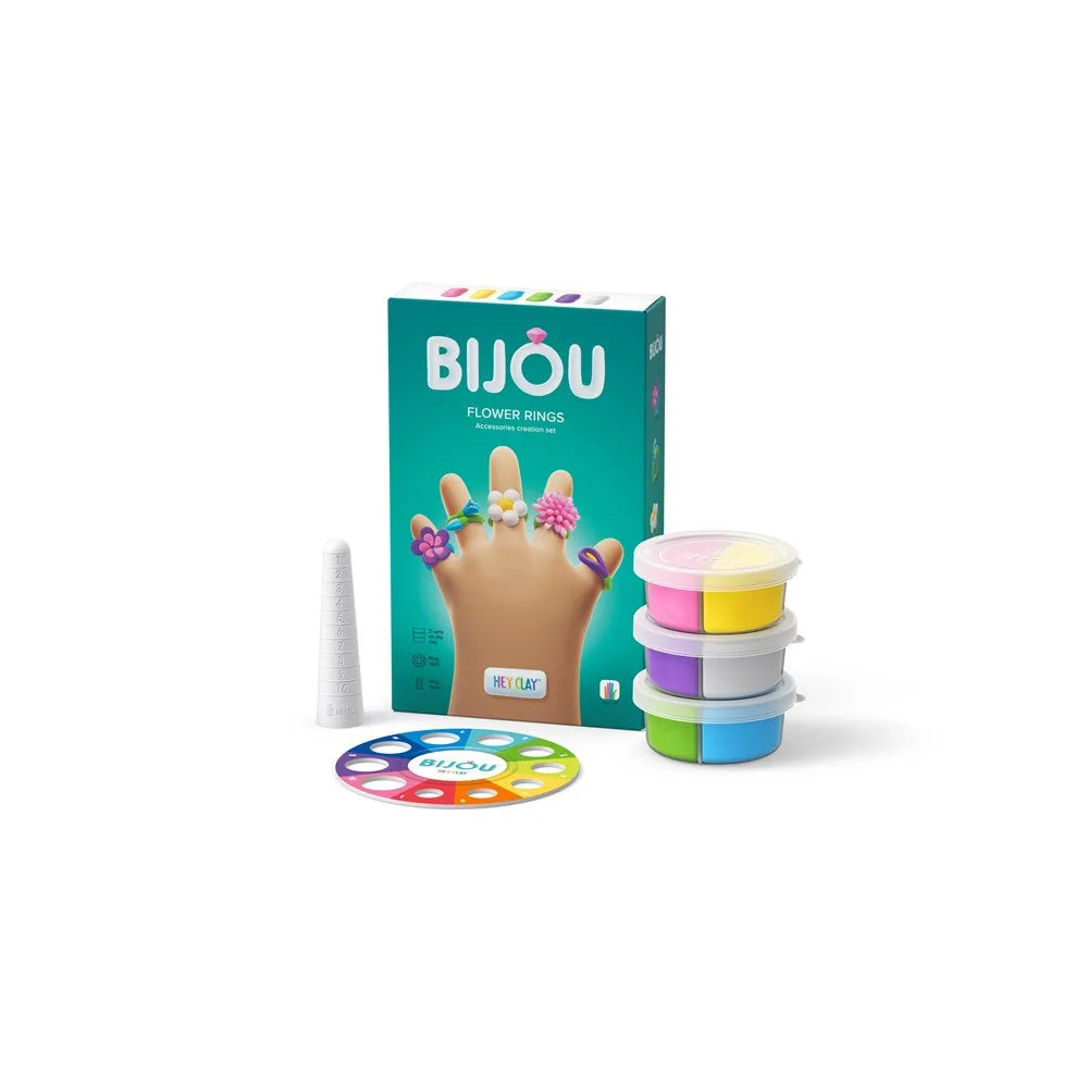 HEY CLAY BIJOU FLOWER RINGS (3 CANS)