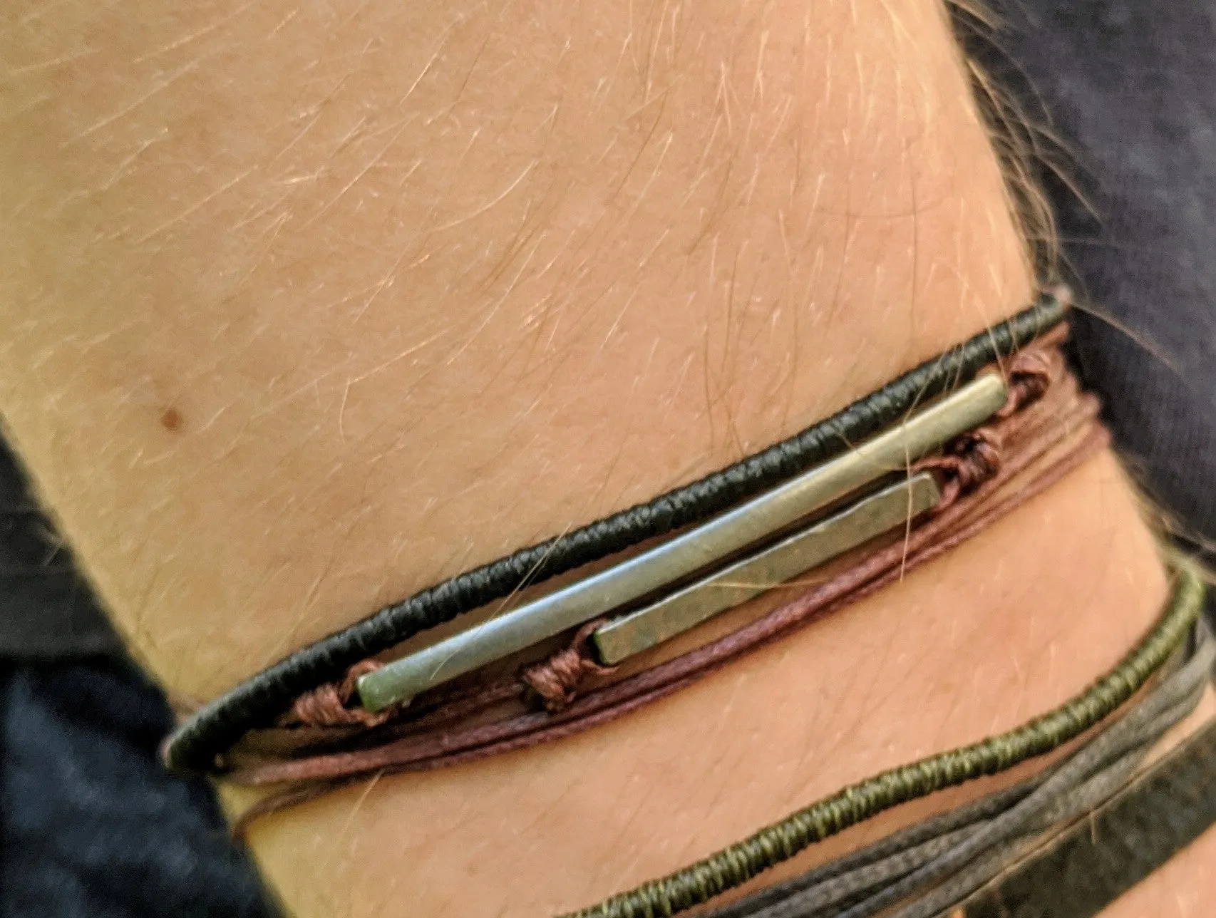 His fine lines bracelet