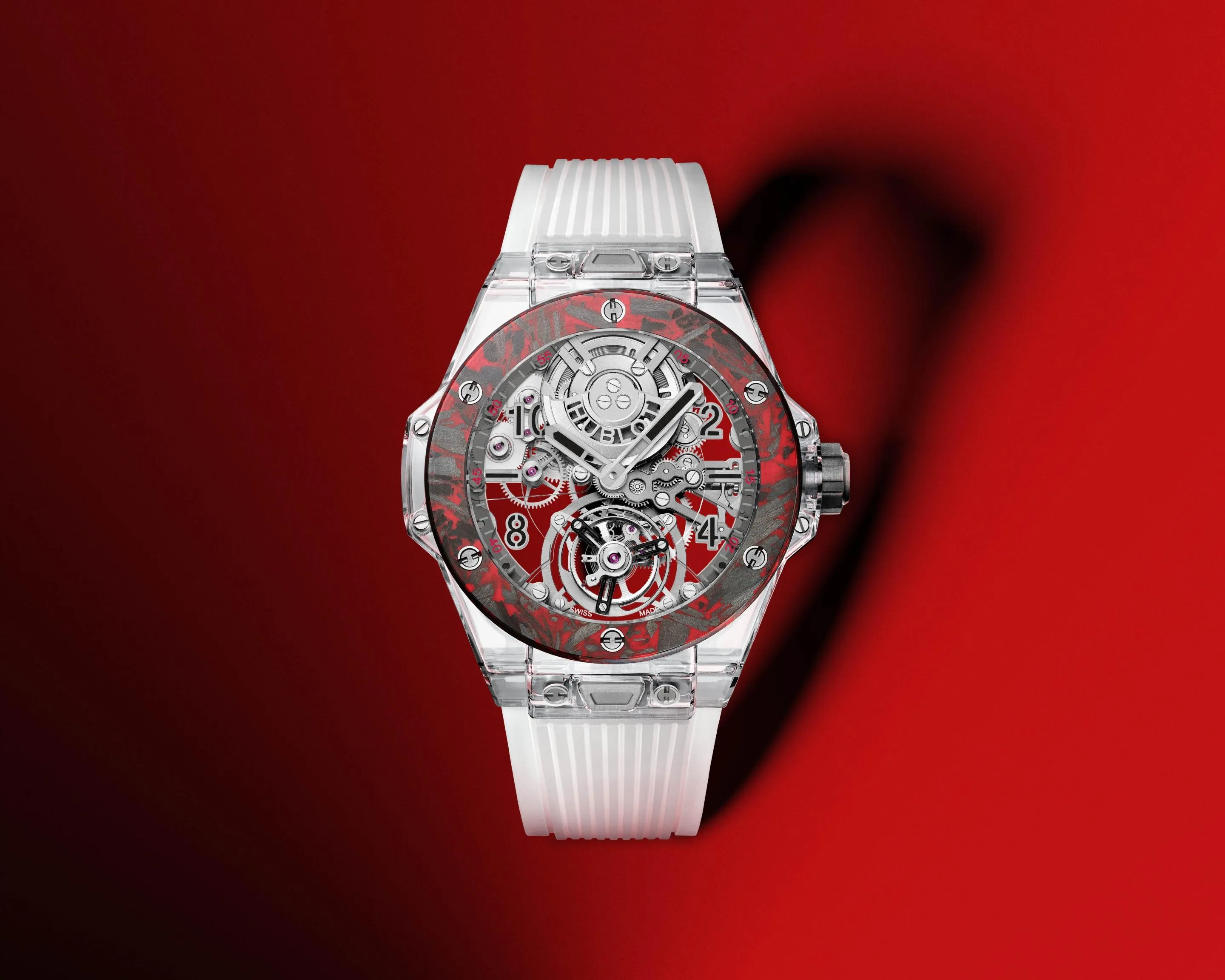 Hublot Big Bang Tourbillon Automatic Sapphire Las Vegas Boutique, 45mm, Ref# 419.JQV.0113.RT.LVB23