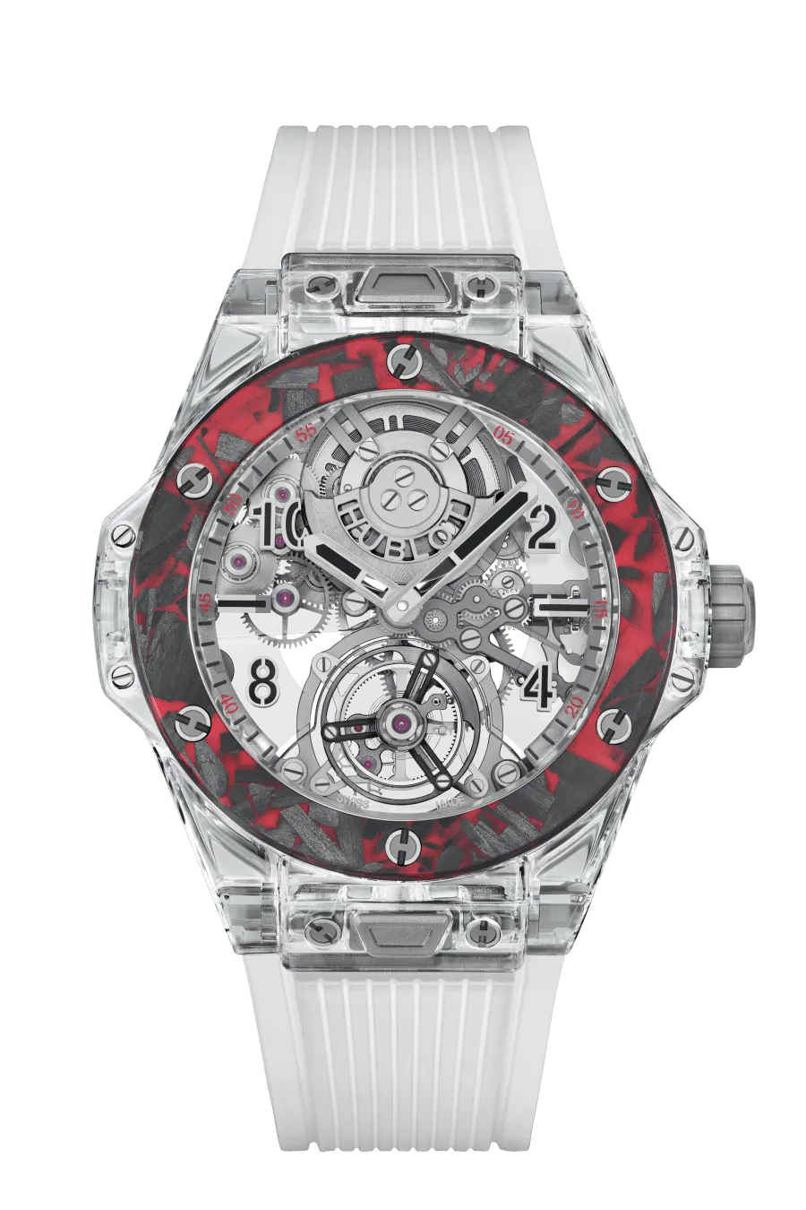 Hublot Big Bang Tourbillon Automatic Sapphire Las Vegas Boutique, 45mm, Ref# 419.JQV.0113.RT.LVB23