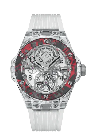 Hublot Big Bang Tourbillon Automatic Sapphire Las Vegas Boutique, 45mm, Ref# 419.JQV.0113.RT.LVB23