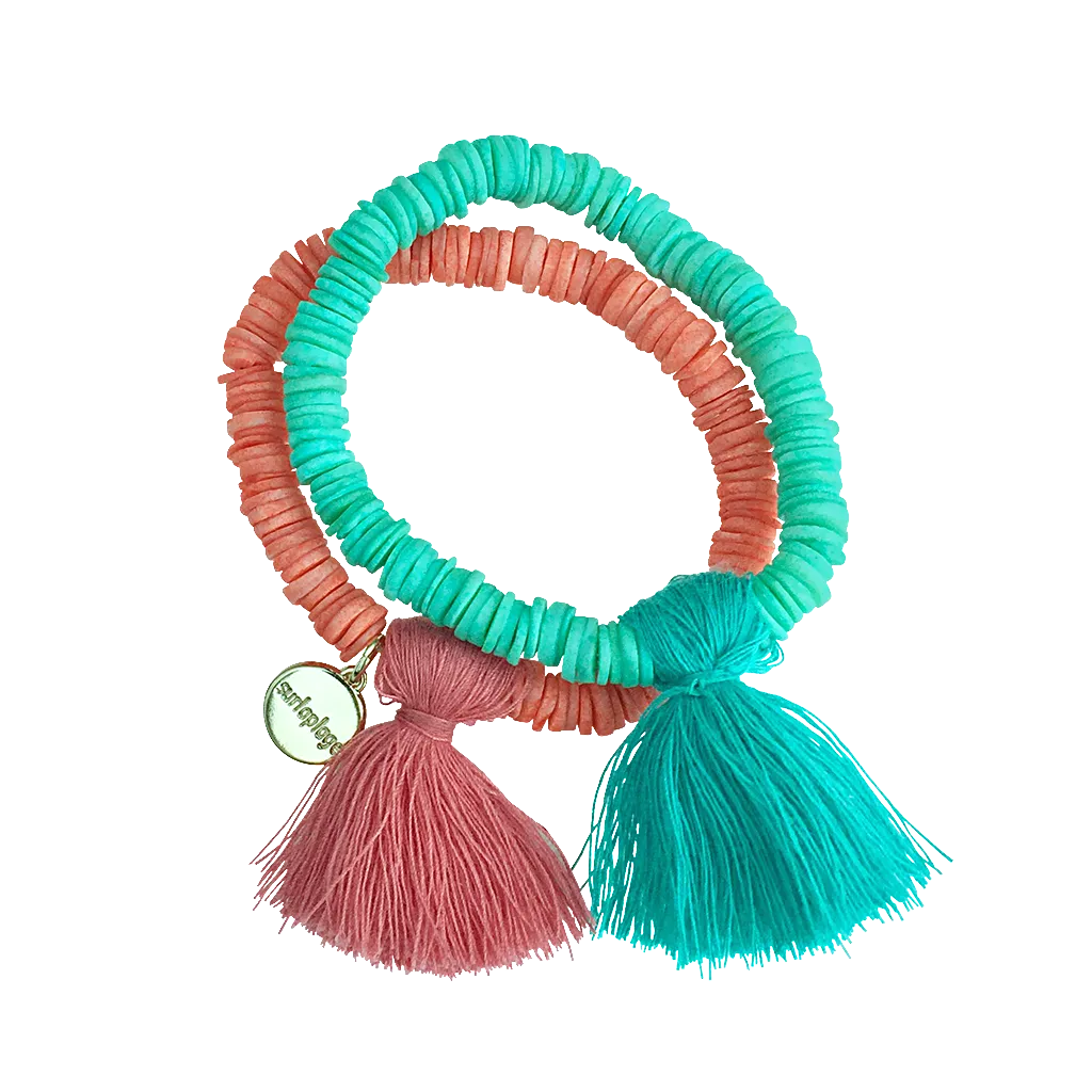 Hula Shell Bracelet Set