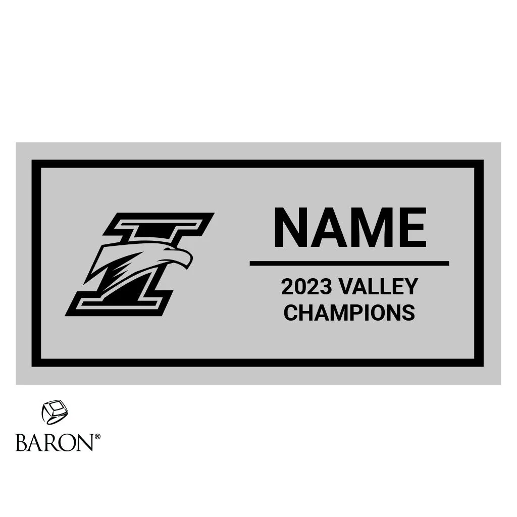Immanuel High School Cross Country 2023 Championship Black Standard Window Ring Box