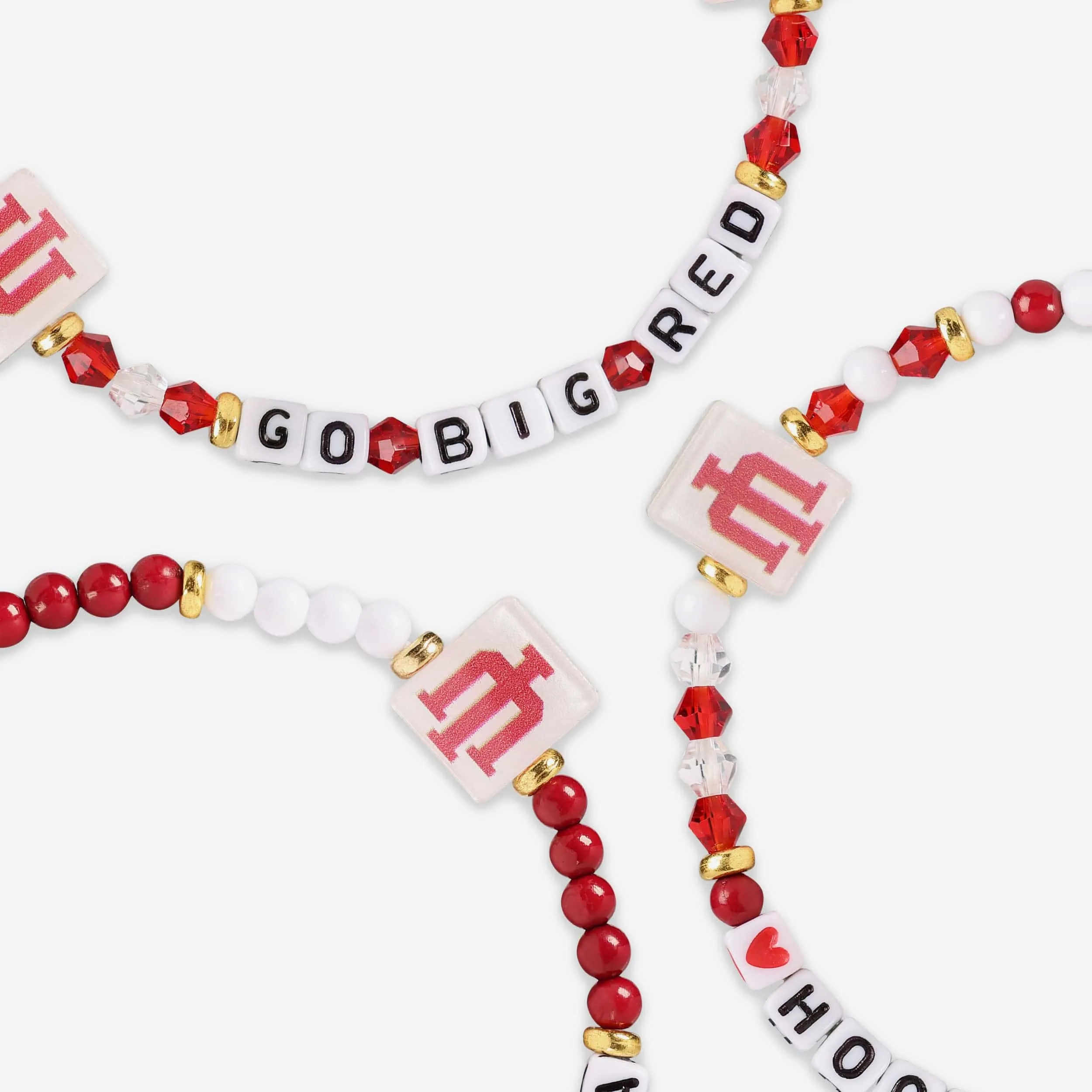 Indiana Hoosiers 3 Pack Friendship Bracelet