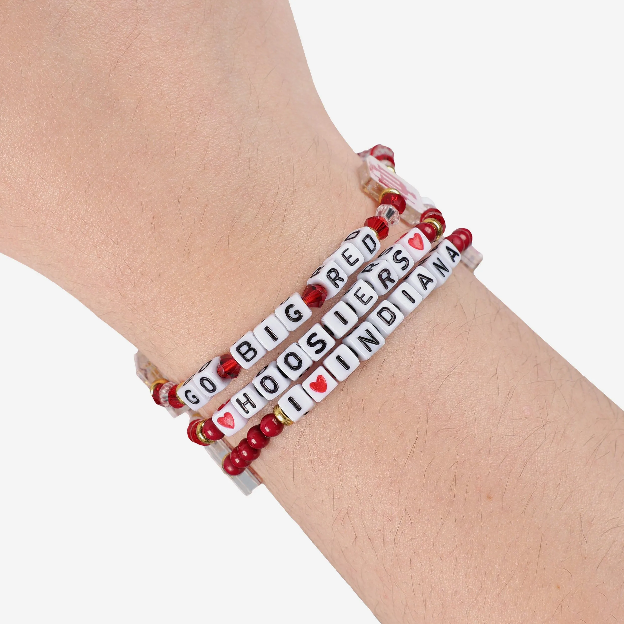 Indiana Hoosiers 3 Pack Friendship Bracelet