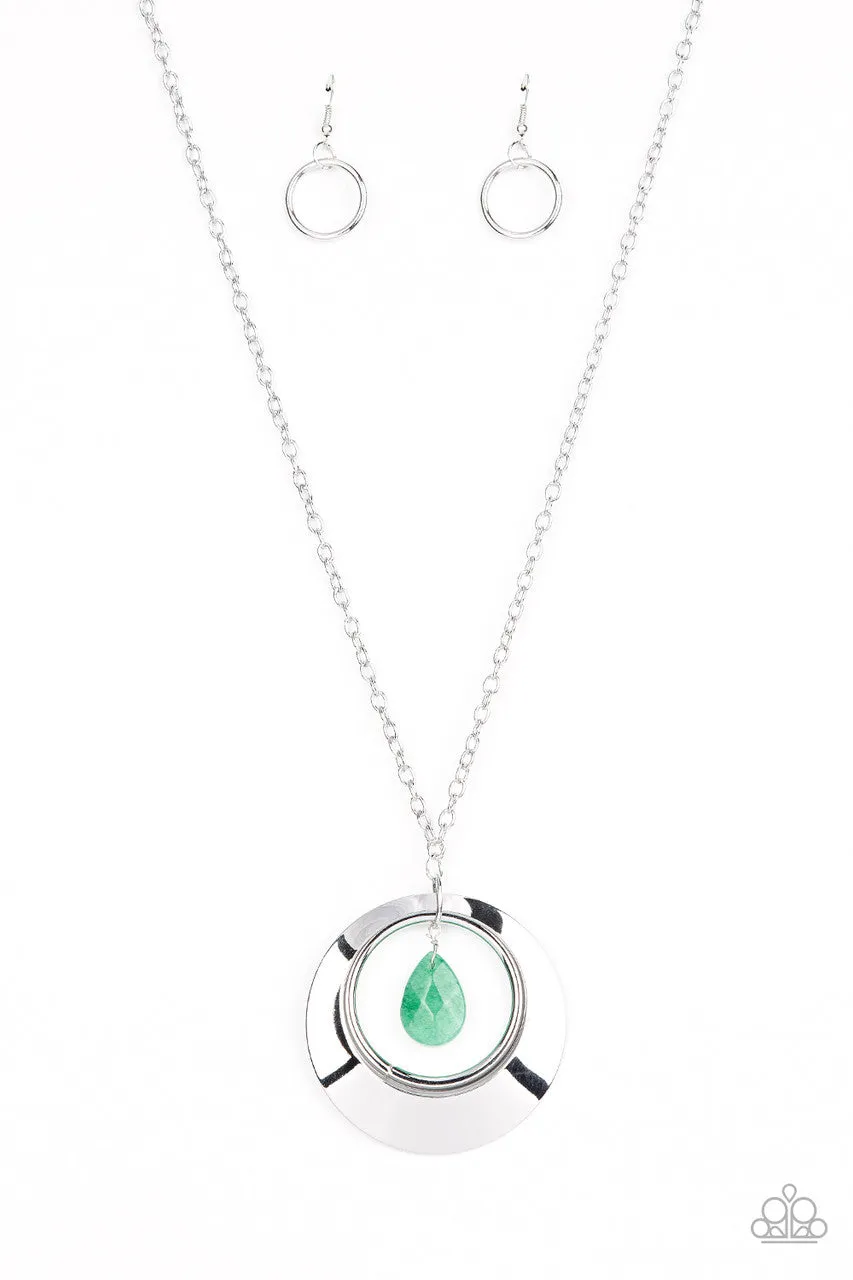 Inner Tranquility Green Paparazzi Necklace