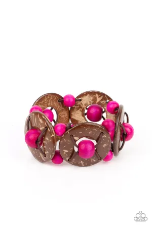 Island Adventure Pink Paparazzi Bracelet
