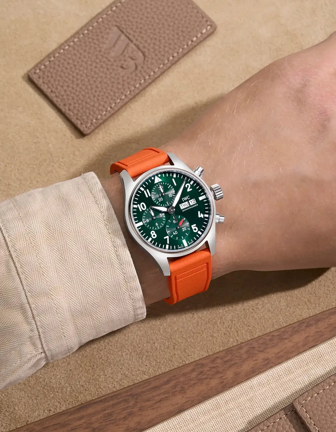 IWC Rubber Strap – Orange
