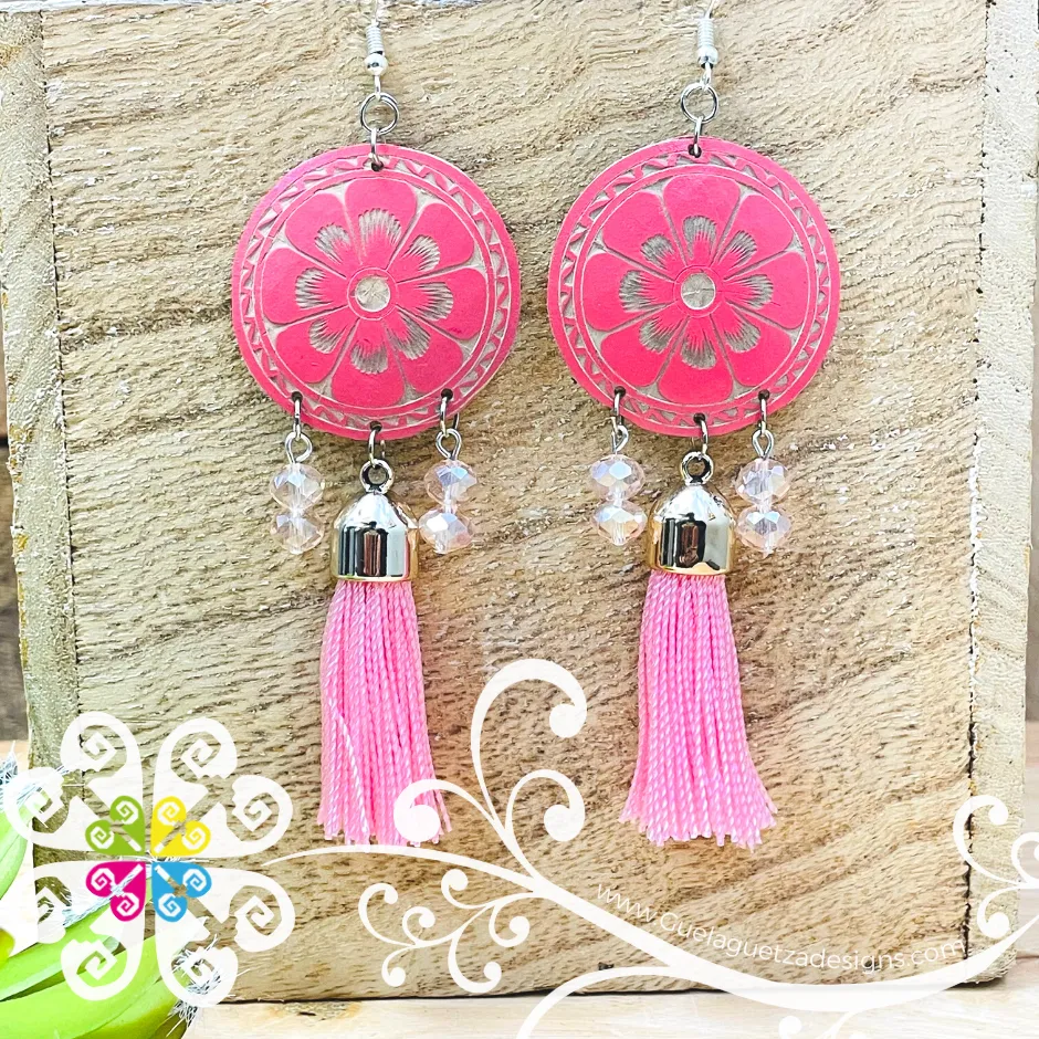 Jicara Earrings with Tassels