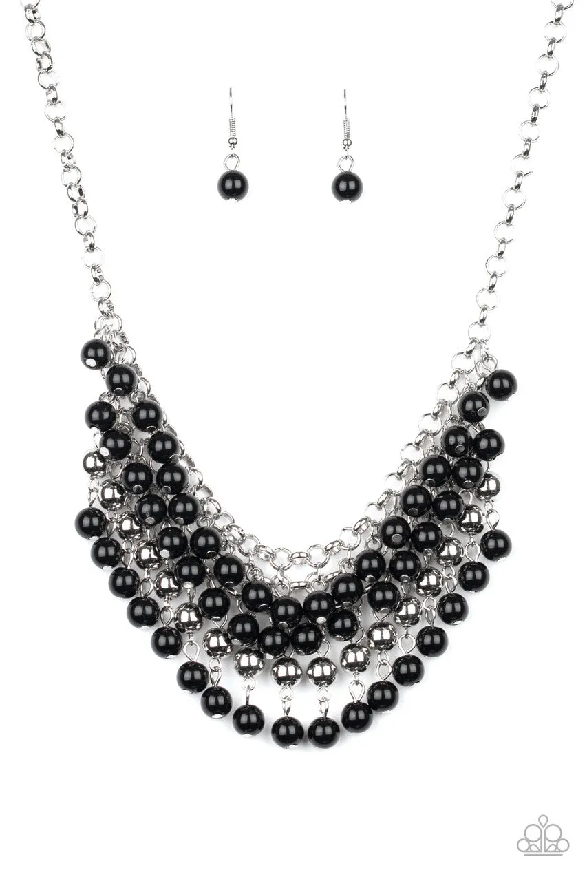Jubilant Jingle Black Paparazzi Necklace