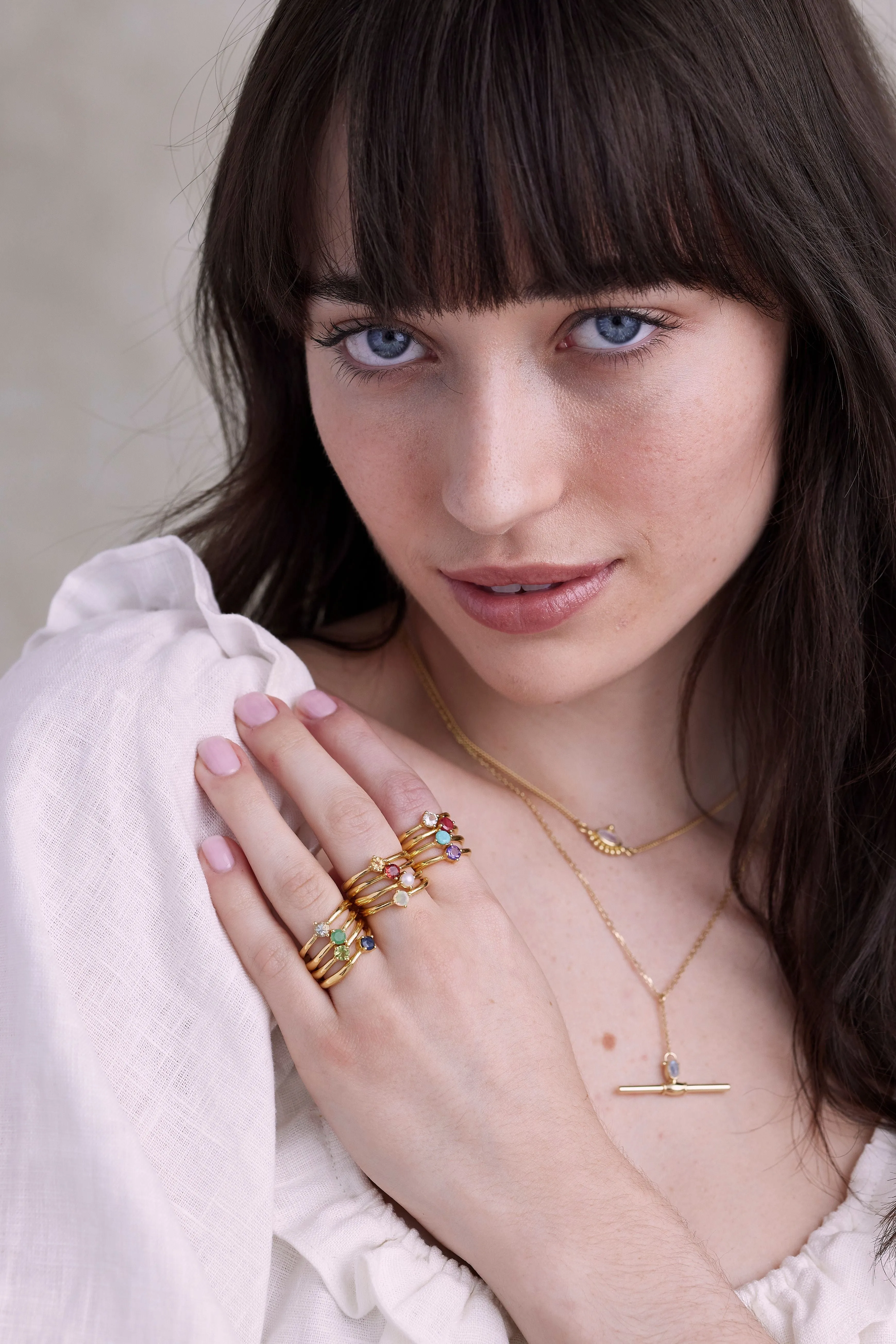 June Pearl Gold Birthstone Ring