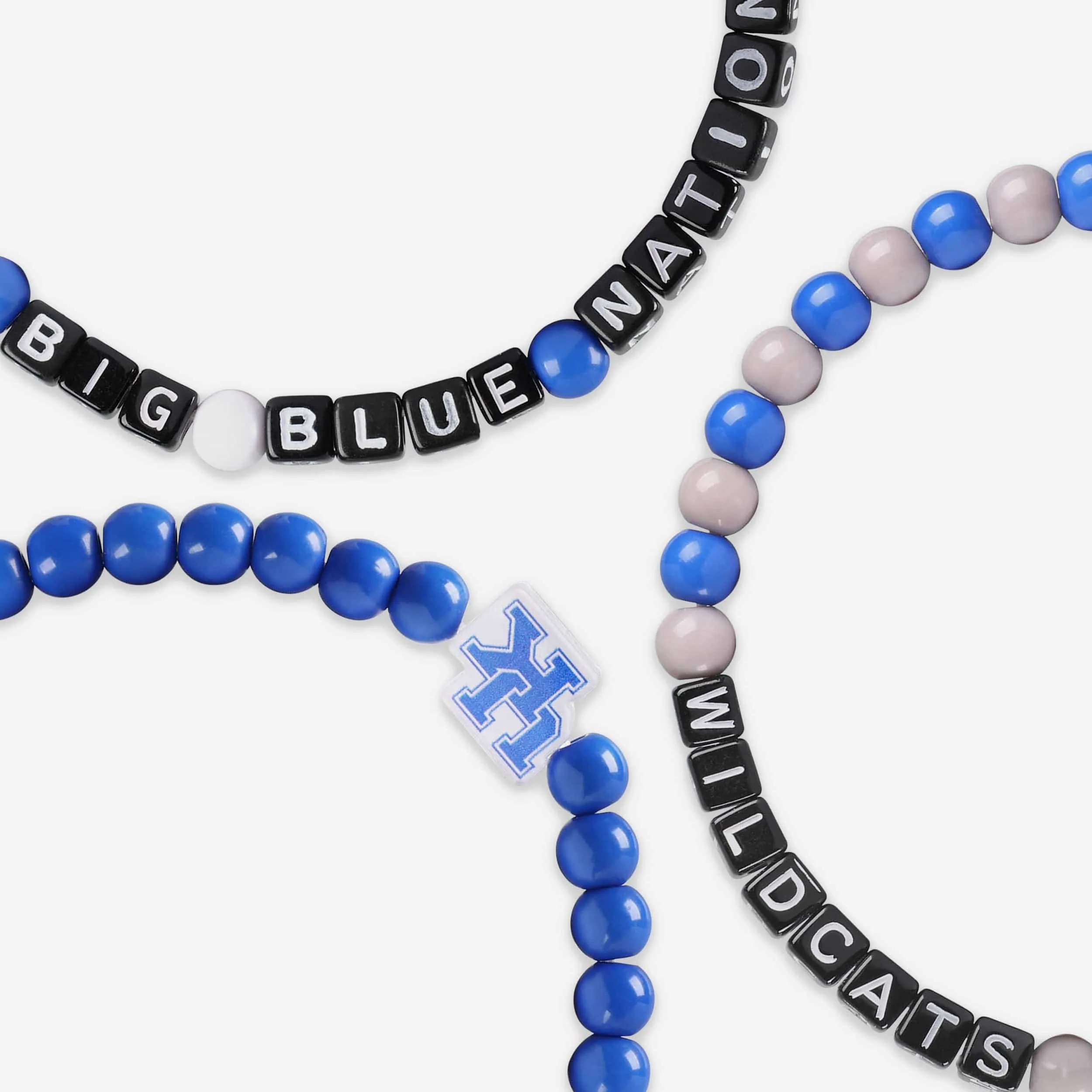 Kentucky Wildcats 3 Pack Beaded Friendship Bracelet