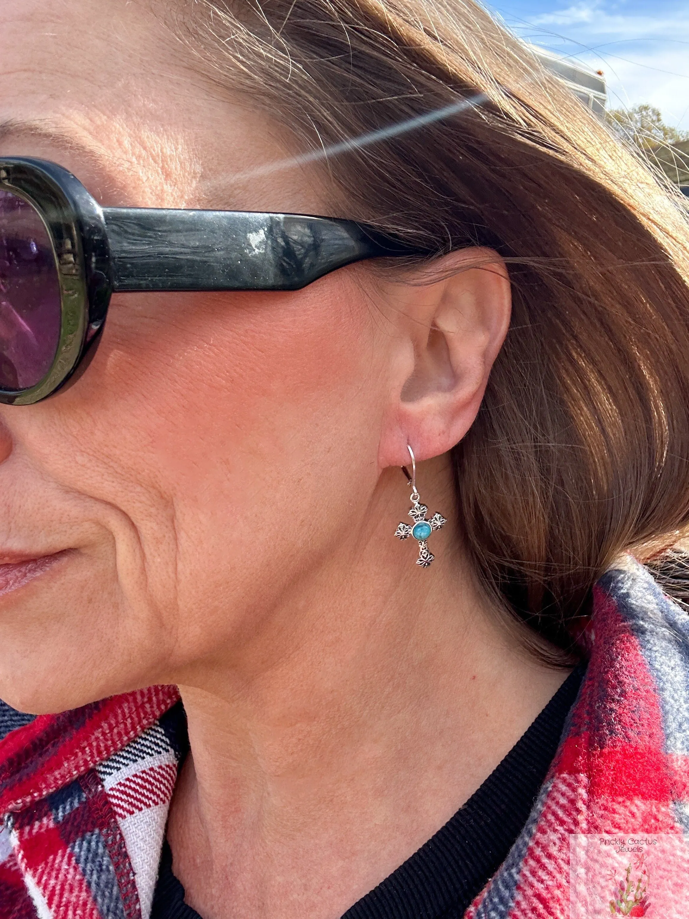 Kingman Cross Earrings