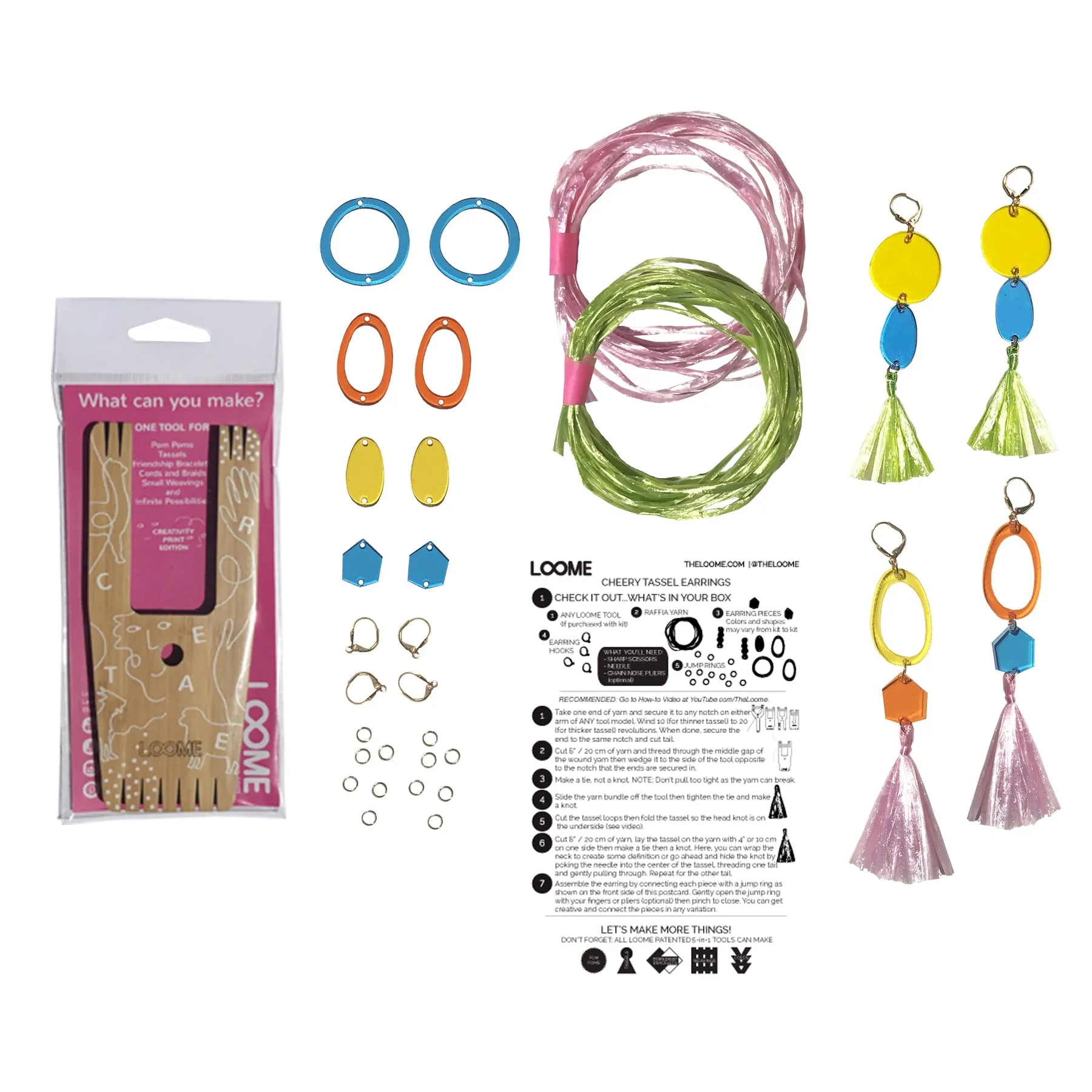 KIT: Tassel Earrings