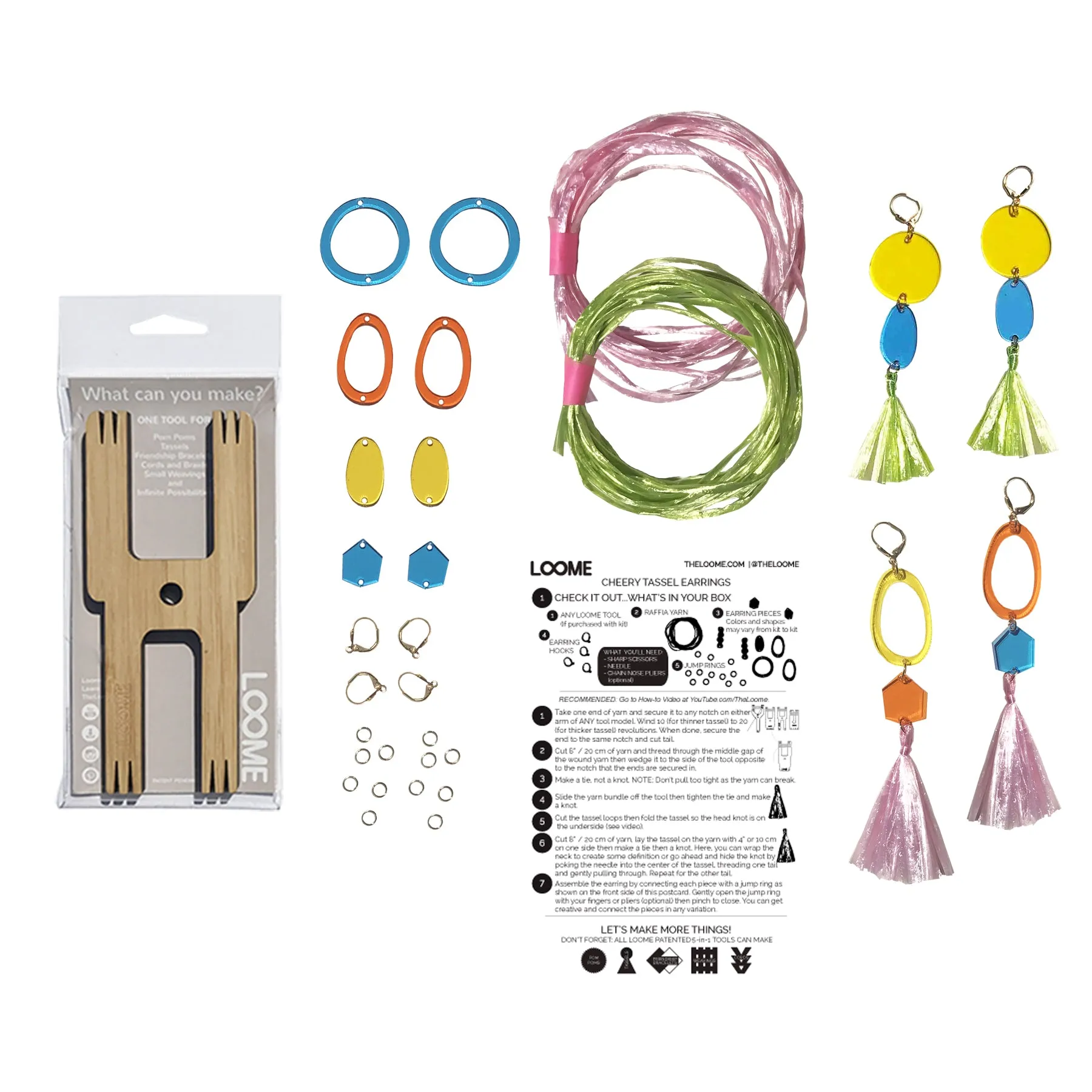 KIT: Tassel Earrings