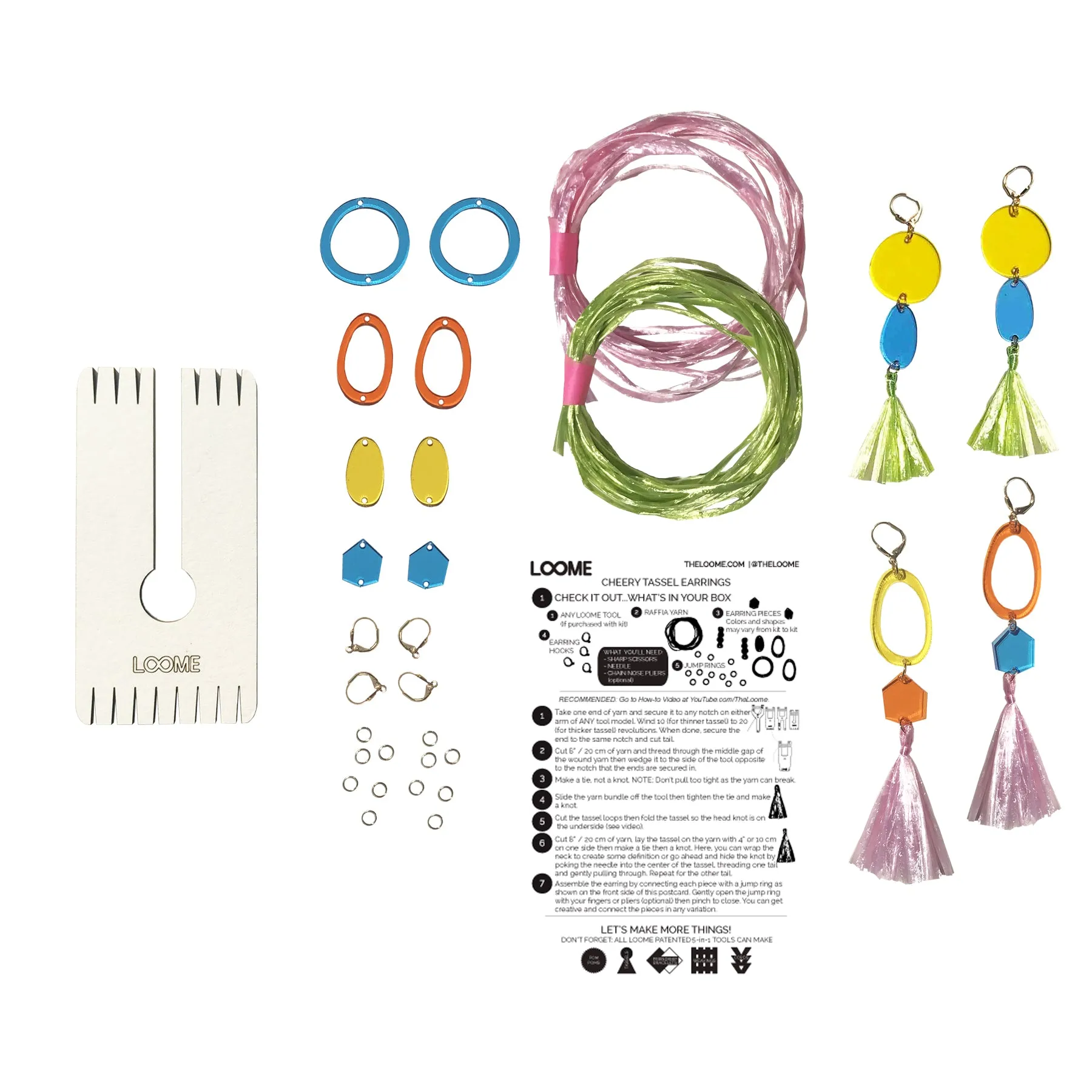 KIT: Tassel Earrings