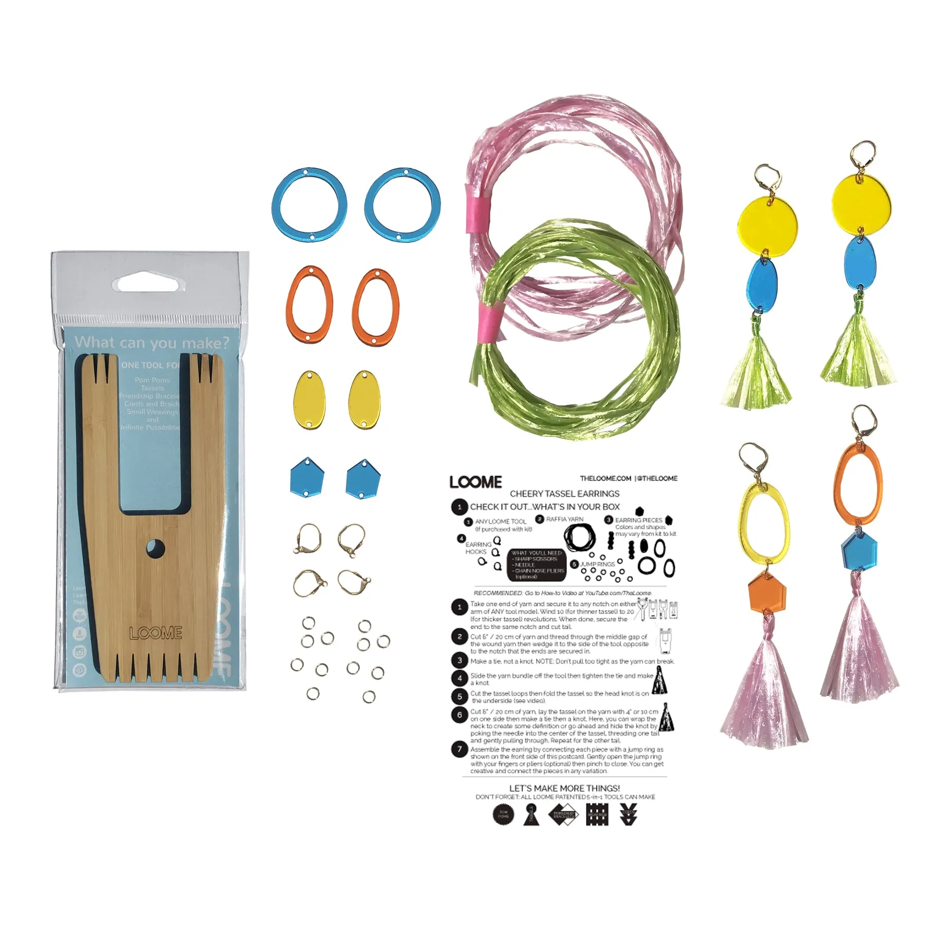 KIT: Tassel Earrings