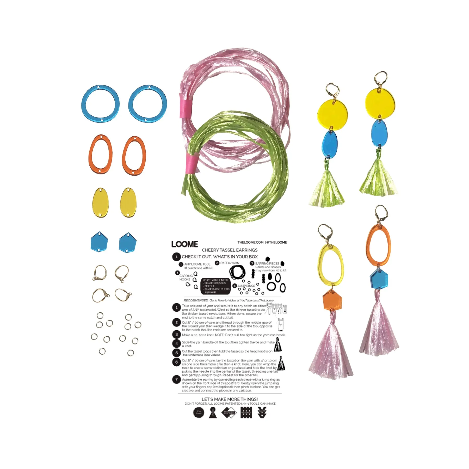 KIT: Tassel Earrings