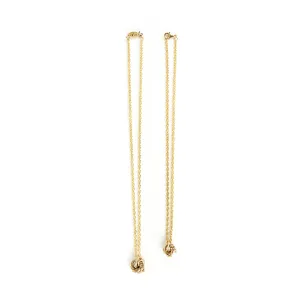 Larry Rosen Gold Knot Necklace