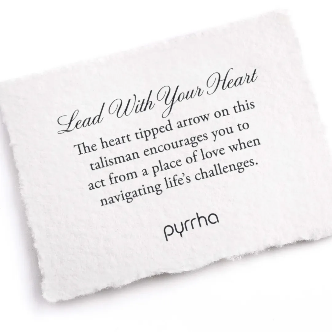 Lead With Your Heart Talisman Necklace