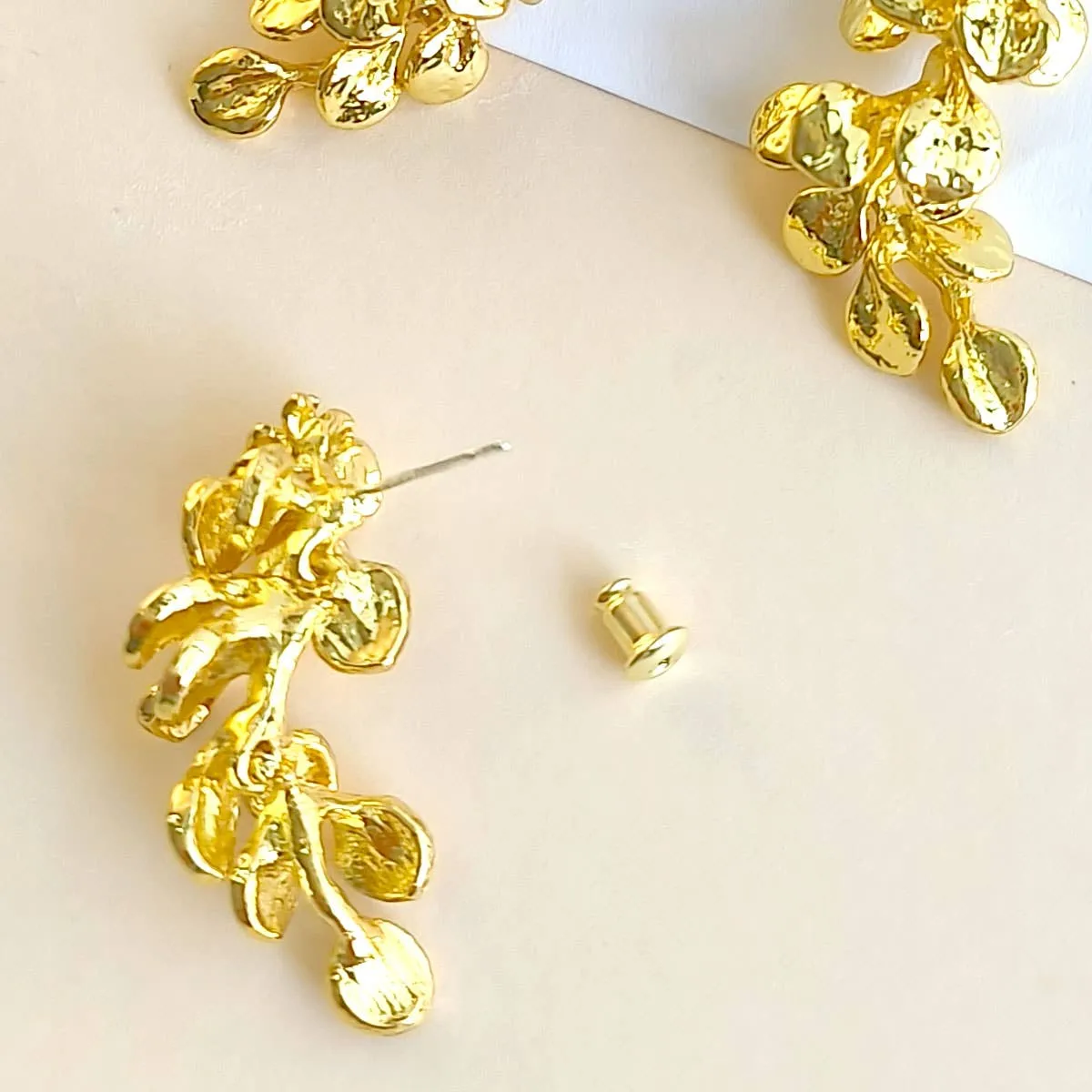 Leaf Tassel Earring