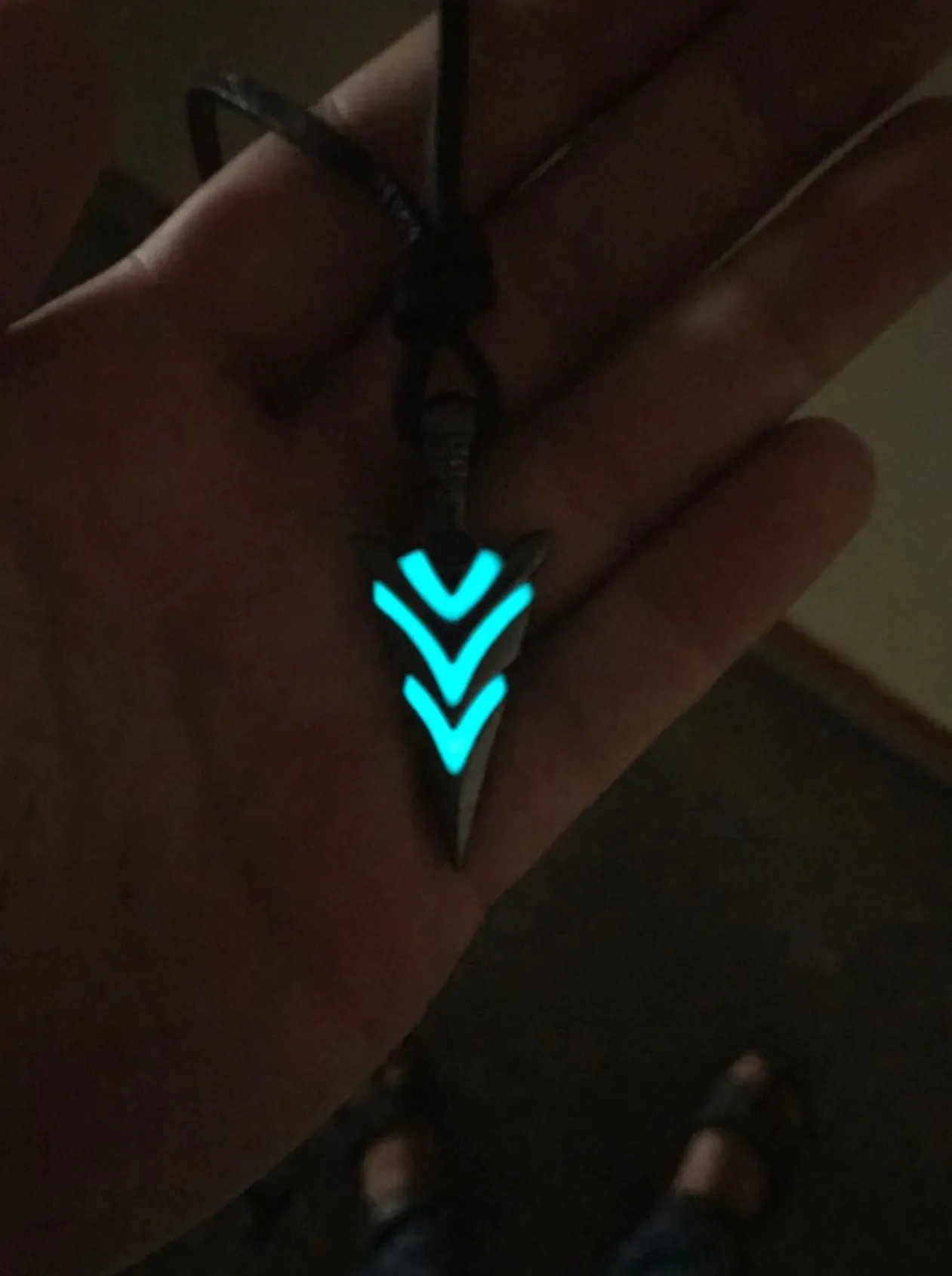 Lightning Arrowhead Pendant