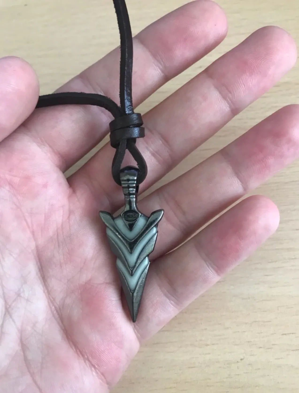 Lightning Arrowhead Pendant