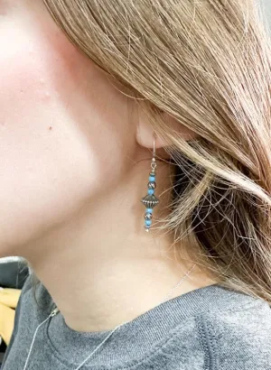 Logan Earrings - Turquoise