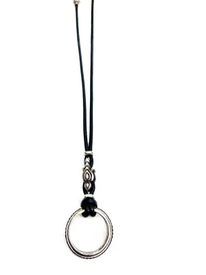 Logo Torch EyeRing On Leather