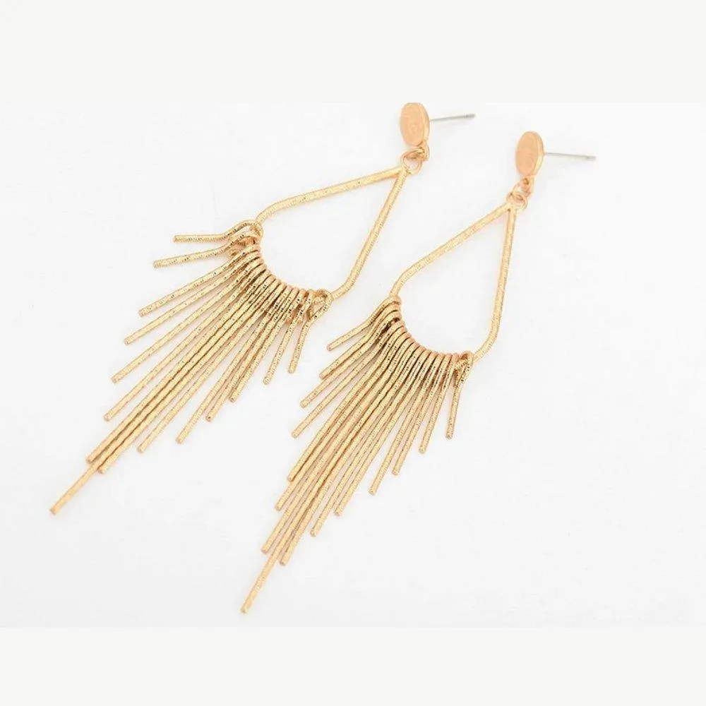 Long Tassel Earrings