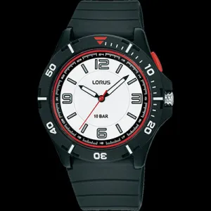 Lorus Youth Black & Red Watch
