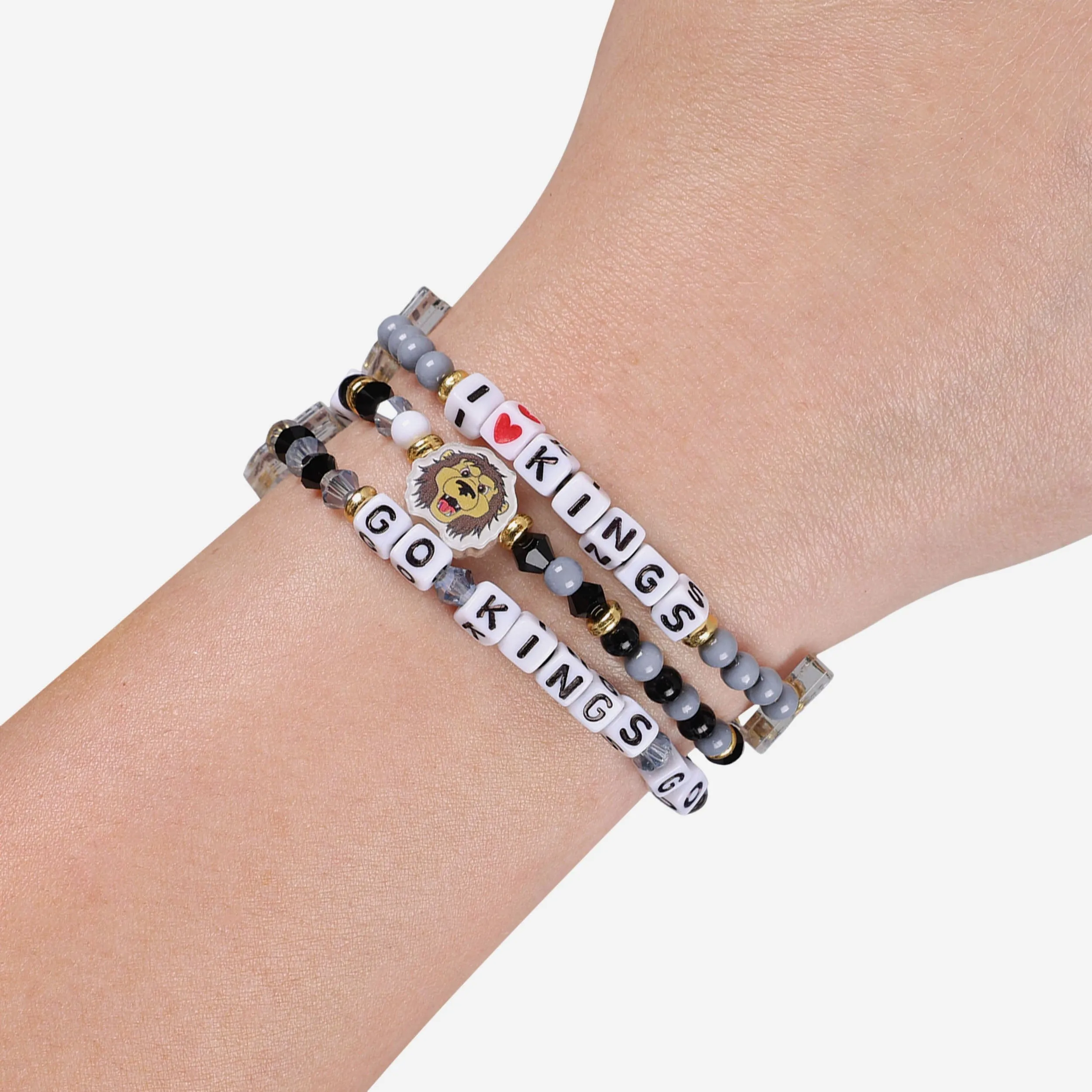 Los Angeles Kings 3 Pack Friendship Bracelet