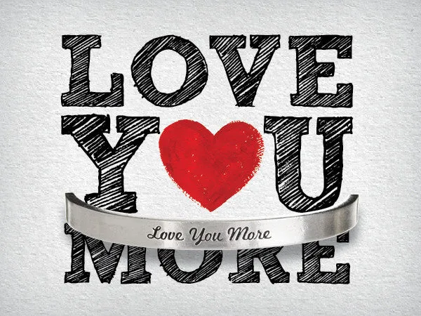 Love You More Quotable Cuff Bracelet
